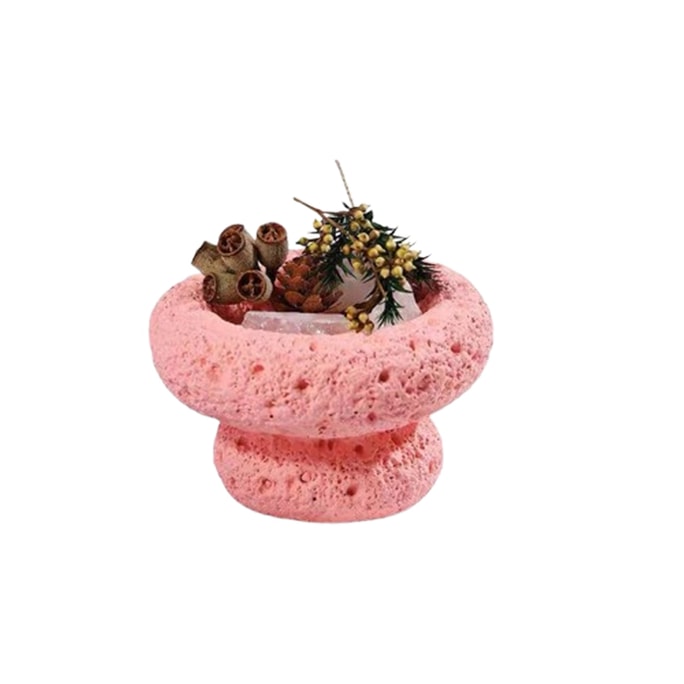 Aroma Diffuser Stone Indoor Stone Decor Floral Fragrance 1 Container 1 Diffuser Stones 1 Essential Oils 1 Dried Flowers