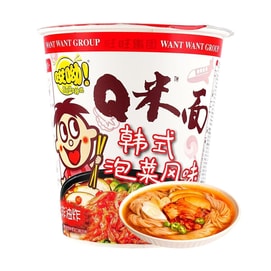 Rice Noodles, Korean Style Kimchi Flavor,2.57 oz【 Yami Exclusive】