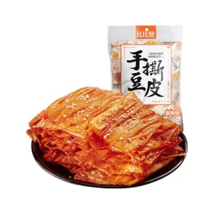 Hand-torn tofu skin spicy strips tofu dried spicy slices small package spicy snacks * 1 bag 8 sachets