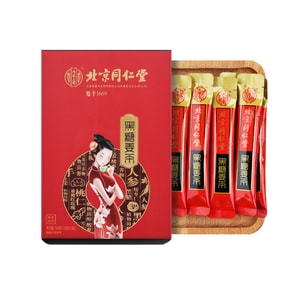 北京同仁堂 黑糖薑茶10g*10袋/盒 調理大姨媽氣血生理期養生糖薑茶