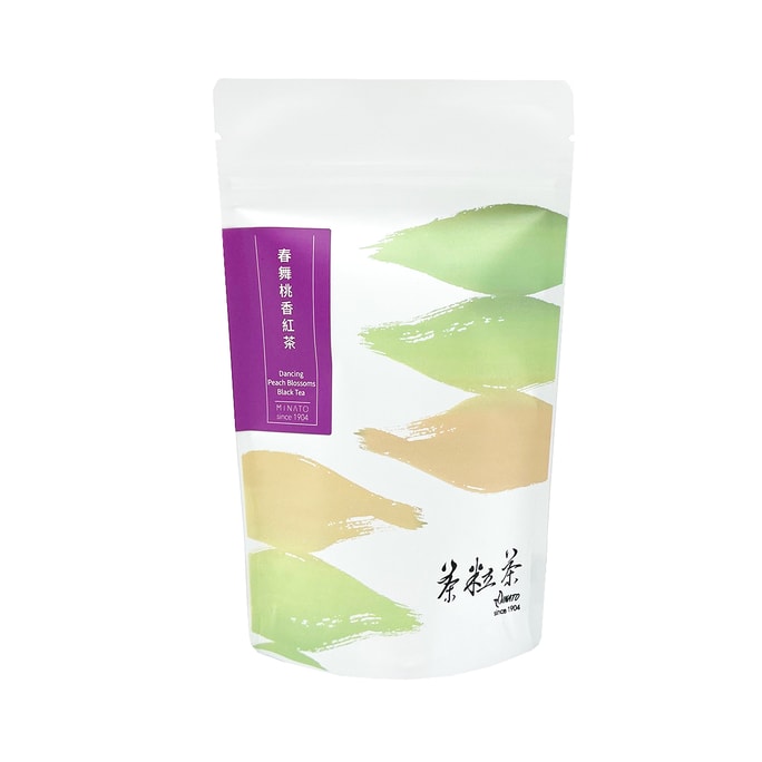 【台湾直送】茶粒茶 春呉桃の香り紅茶 立体ティーバッグ 3g*8個
