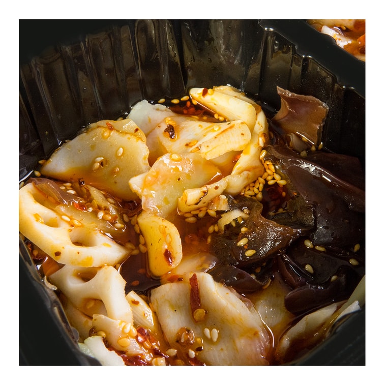 【川渝美味】袁鮮 王牌神功缽缽雞 全素蔬菜版 紅油味 490g 4