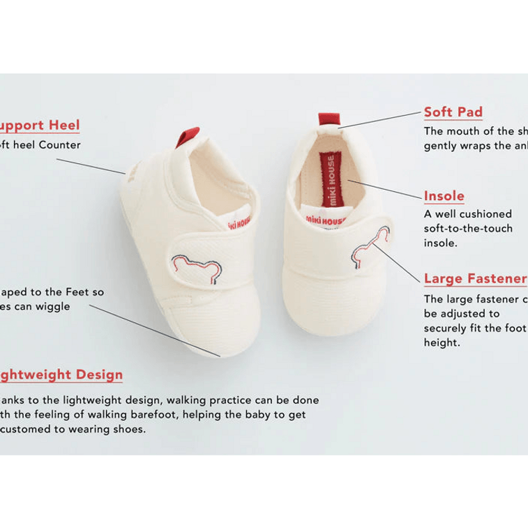 日本 MIKIHOUSE 学步鞋 - 经典红色 美码5 / 12厘米 8