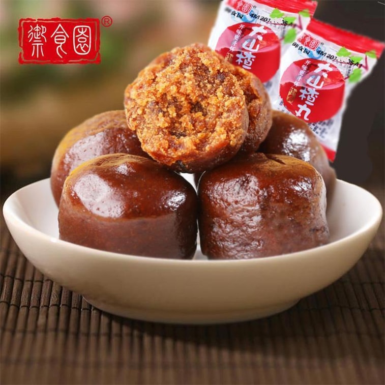 【中国直邮】 御食园 六物山楂丸  300g    开胃消食  健脾养胃   缓解腹胀 3