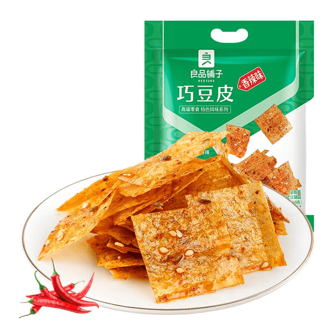 【中國直郵】 良品鋪子 巧豆皮兒時懷舊麻辣零食360/袋