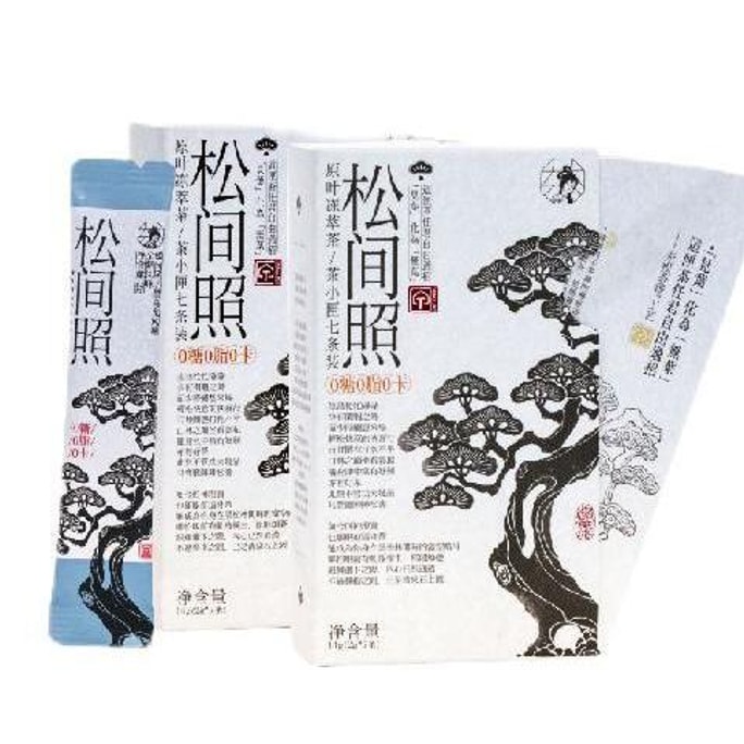Modern China TeaShop Original Leaf Frozen Brew Tea Black Oolong Tea Instant Powder 1pc