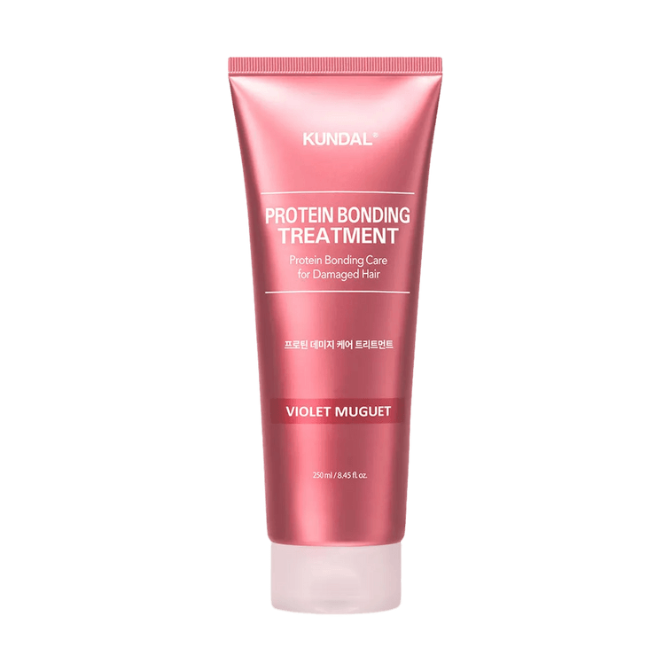 Protein Bonding Care Treatment, Violet Muguet, 8.45 fl oz For Damaged Hair 4