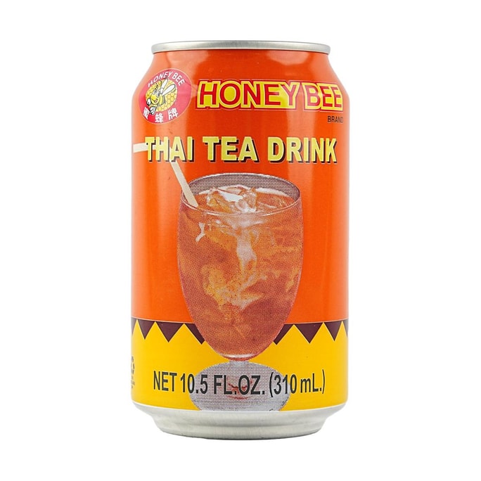 泰国版HONEYBEE 泰式奶茶饮料 罐装 310ml
