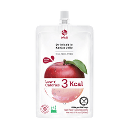 韓國JELLY.B 低糖低卡蒟蒻果凍 代餐 膳食補充劑 滿滿的飽腹感 蘋果味 150ml