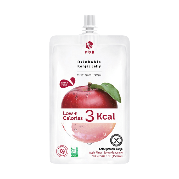 Low Calories Konjac Jelly Drink Apple Flavor 150ml