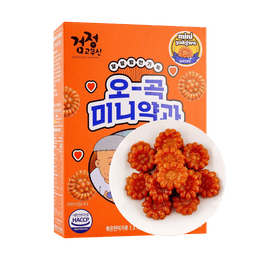 Korean Yakgwa Fried Cookie Snack Mini, 7.05 oz
