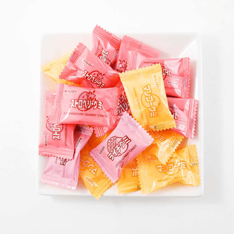 日本春日井 水果QQ軟糖 草莓+芒果+荔枝綜合味 102g 9