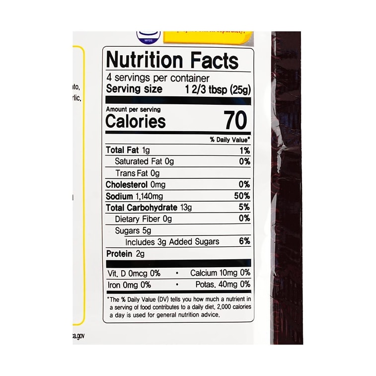 Jjajang Sauce Mix -Black Bean Sauuce Mix, 3.52 oz 3