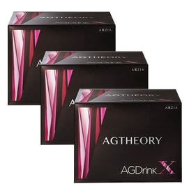 【日本直邮】AXXZIA晓姿 AGtheory抗糖饮口服液25ml*30支 3盒装【超值组合】