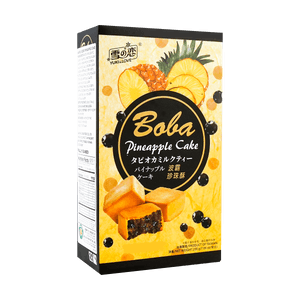 YUKI & LOVE Pineapple Cake Boba Flavor 200g