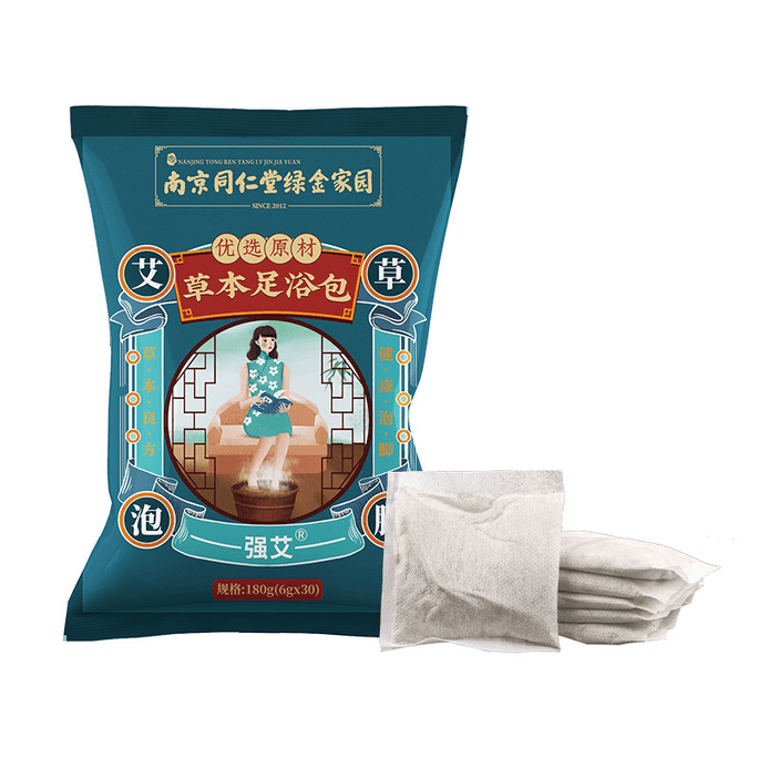 Herbal Foot Bath Package 6g*30 Bags *1 Bag