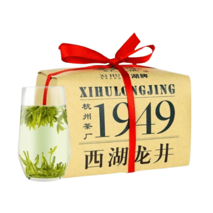 【中国直邮】西湖牌  2025新茶上市西湖龙井 明前特级老茶树绿茶茶叶散装春茶 200克