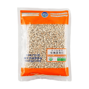 Organic Coix Seed, 12.3 oz【USDA Organic Natural】