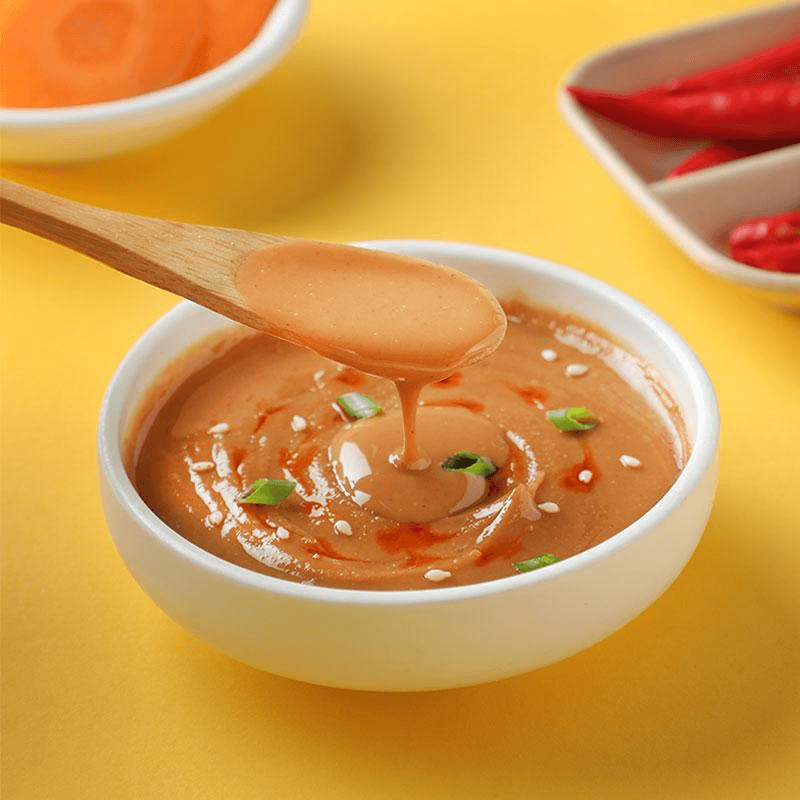 【中國直郵】 草原紅太陽 火鍋蘸料香辣家用拌麵油碟小包裝羊肉伴侶調味香辣110g*1袋