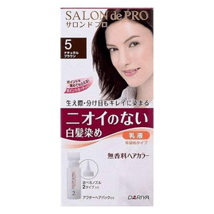 Salon de Pro Unscented Hair Color Quick Dye Emulsion [1box]