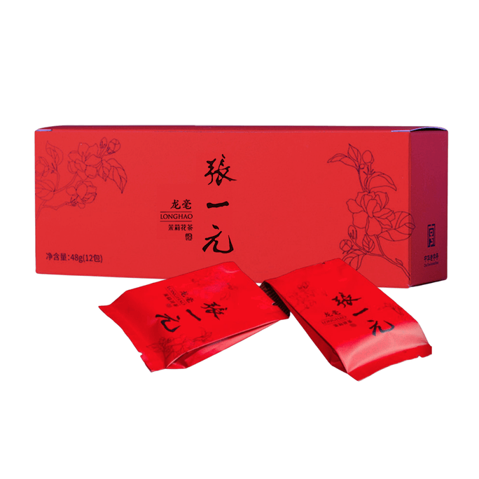 Zhang Yi Yuan Premium Jasmine Green Tea (Long Hao) 4g*12pcs