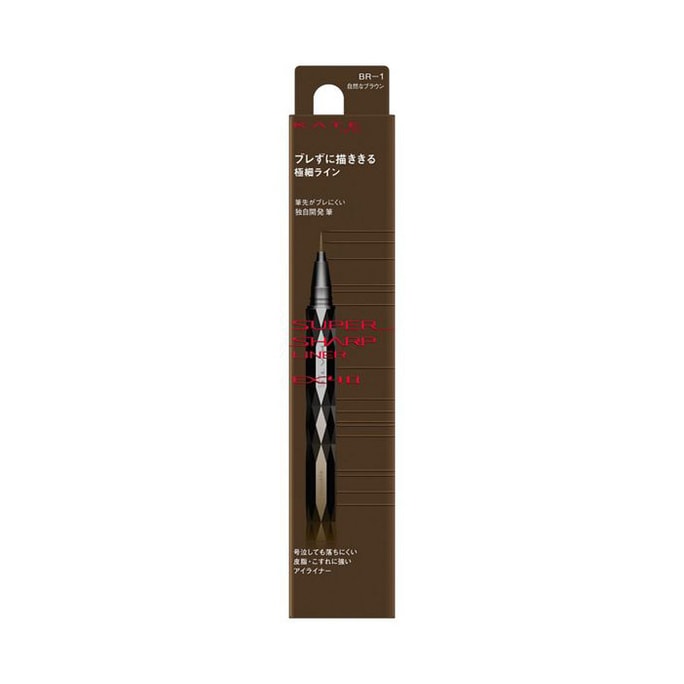 【日本直郵】 日本 KANEBO 佳麗寶 嘉娜寶 KATE凱朵 極細眼線液筆 BR-1 0.5ml