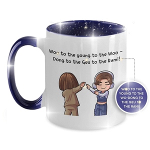 Coffee Mug 1 Pack - Travel Mug - Korean Drama Smart Mug - K Drama Mug for Coffee 1 each