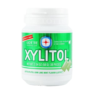 Xylitol Lime Mint Gum,Sugar Free,  2.04 oz
