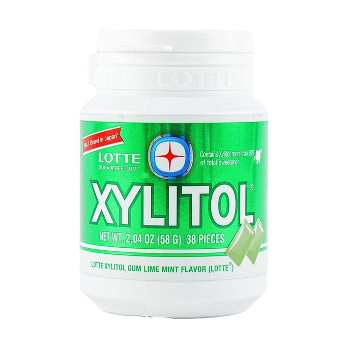 Xylitol Lime Mint Gum 2.04 oz