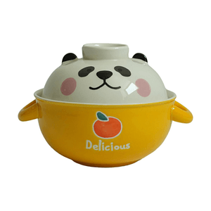 niwawa 小庄园 泡面盖碗 675ml 【强化瓷】【耐高温】【带盖设计】