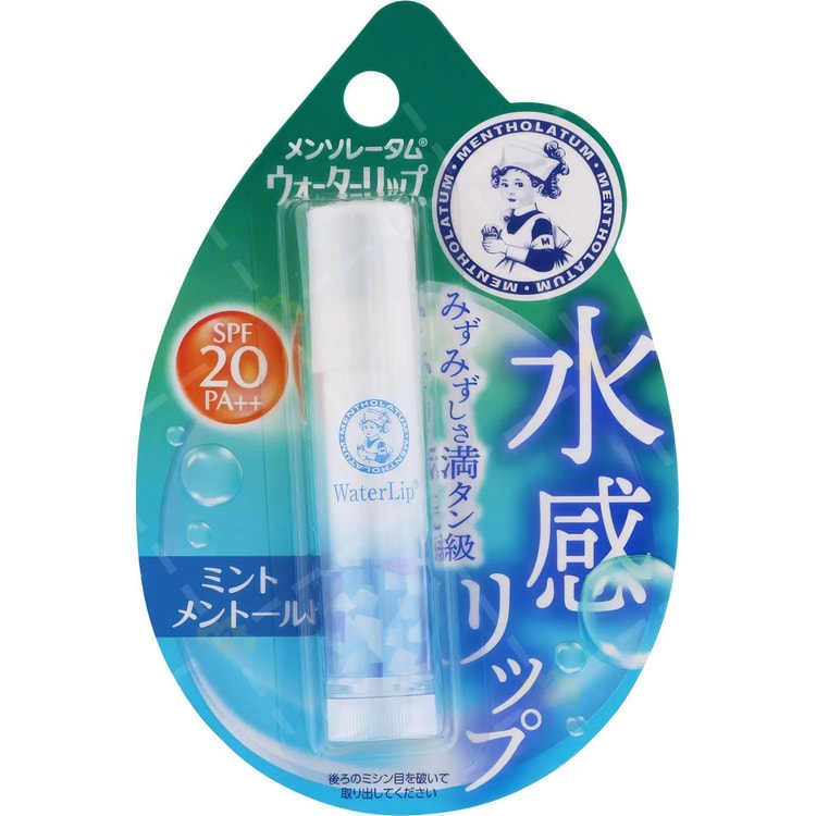 ROHTO Mentholatum Water Lip Mint Menthol 4.5g #Random Packaging 