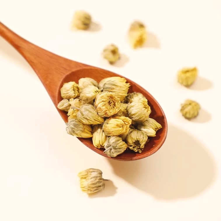 【中国直邮】 狮峰茶叶 桐乡胎菊杭白菊正品花茶叶干花罐装花草茶菊花茶 40g 3