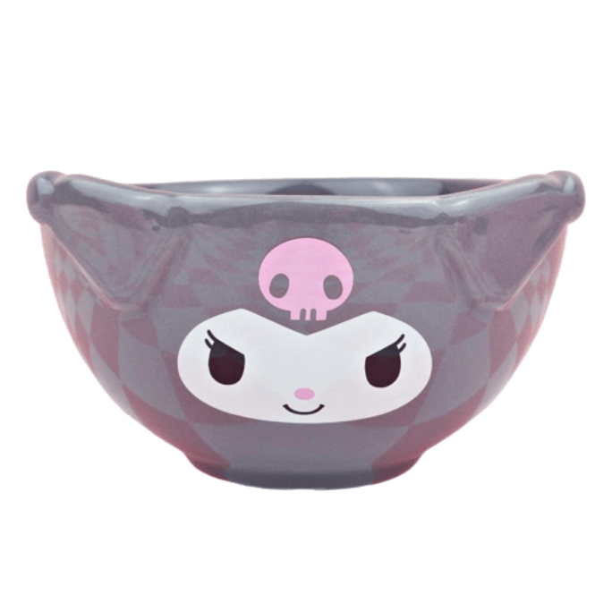 Sanrio Cute Cartoon Ceramic Bowl Home Use Noodle Bowl/Rice Bowl 500ML Kuromi 1Pc