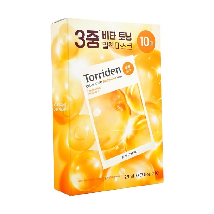 토리든 셀메이징 비타 C 브라이트닝 마스크, 10매