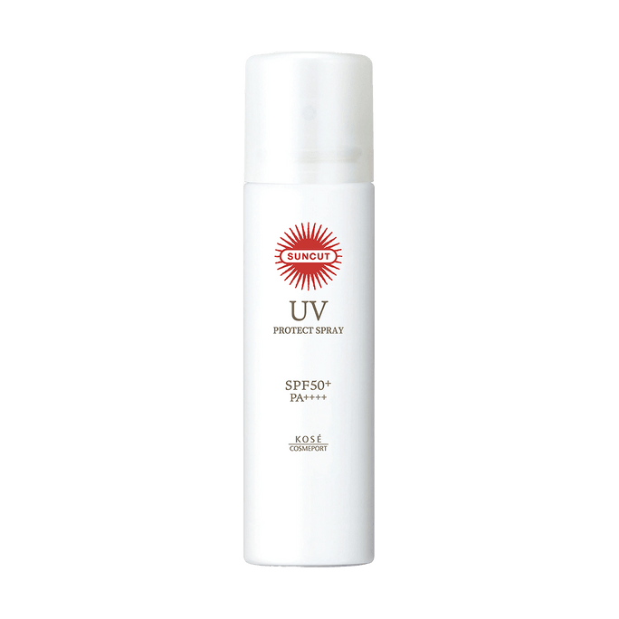 日本KOSE高絲 SUNCUT R 速乾超透氣防曬噴霧 SPF50+ / PA++++ 90g 清爽防水 防過敏 免卸妝 無香味