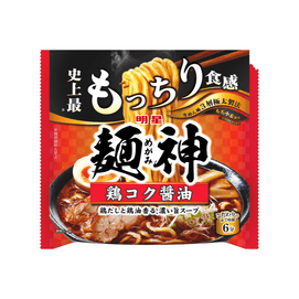 【日本直郵】 日本 MYOJO 明星 面神 極味雞湯風味 極粗醬油拉麵泡麵 1人份
