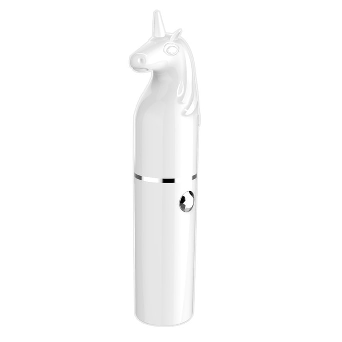 Electric women's private parts armpit lip hair removal instrument white unicorn