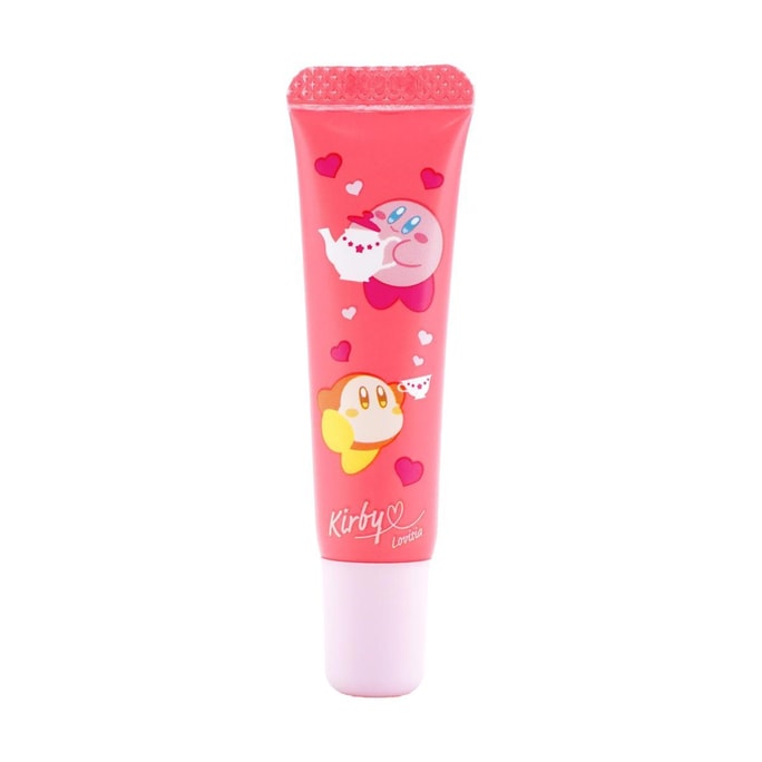Kirby Lip Gloss, 0.25oz. #02 Peach Tea Scent【Limited Edition】