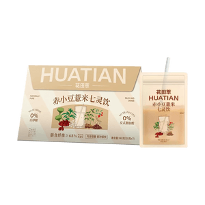 Red Bean Coix Seed Seven Spirit Drink 7 Packs 4.94 oz【0 Add Healthy Drinks】【 Yami Exclusive】