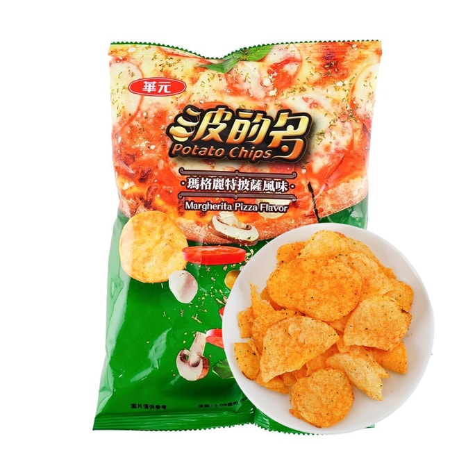 Pa-do-do Potato Chips Margherita Pizza Flavor 2.10 oz