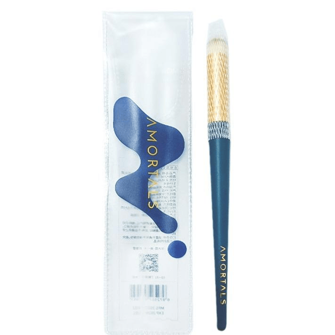 尔木萄 遮瑕刷化妆刷细节圆头刷子*2支