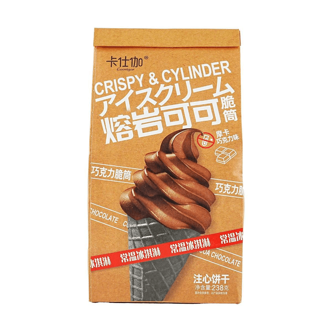 卡仕伽 熔岩可可曲奇 238g