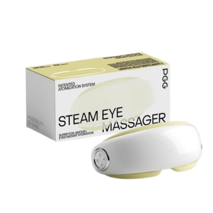 【中國直郵】 PGG 按摩儀眼部護眼潤眼緩解眼睛疲勞霧化熱敷蒸汽 E4Pro-繽紛綠1個裝