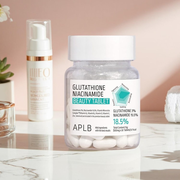 aplb glutathione niacinamide tablet review APLB Glutathione Niacinamide Beauty Tablet, 30tablets