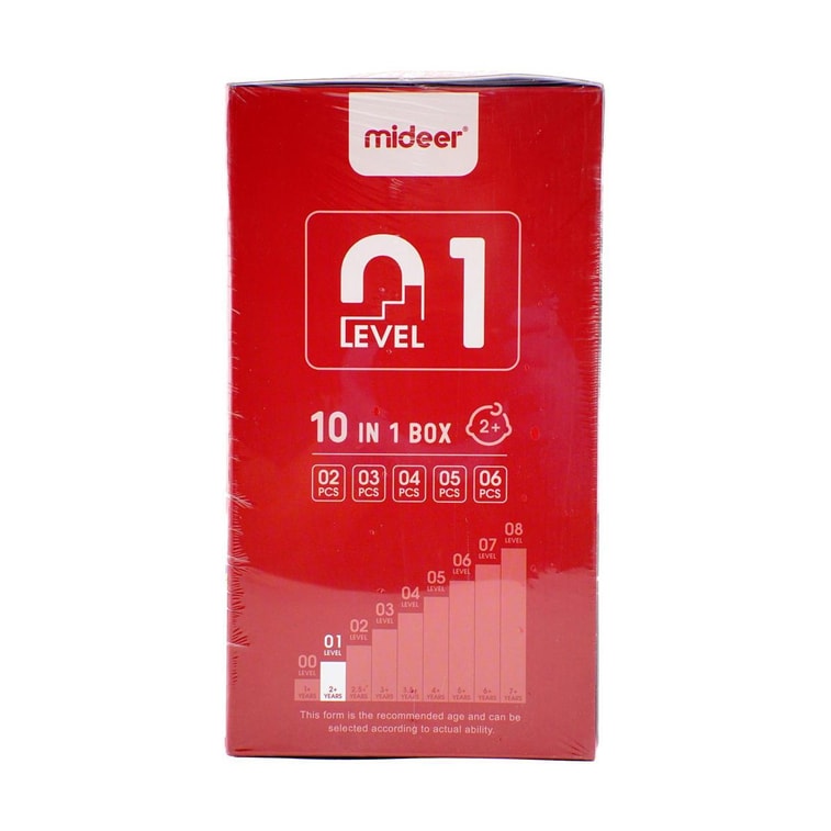 MIDEER彌鹿 兒童拼圖 大塊拼圖玩具 寶寶啟蒙益智玩具 1階簡單動物 建議1~2歲寶寶 6