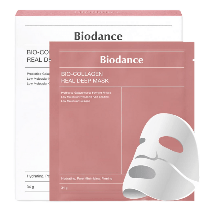  Bio Collagen Real Deep Mask Set 34g 1 Box/4pcs