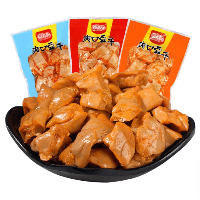 Mixed Flavor Tofu Snacks 250g