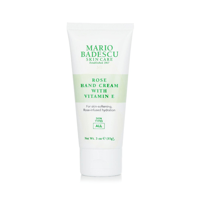 【香港直邮】 美国 Mario Badescu 玫瑰维E护手霜  85g/3oz