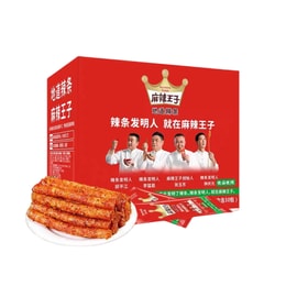 Dried Tofu Hot Strips 18g * 30 Bags 1 Box Slightly Spicy