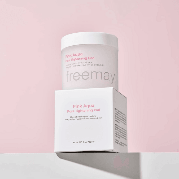 韩国 Freemay 粉色水感毛孔紧致片70片单包 5